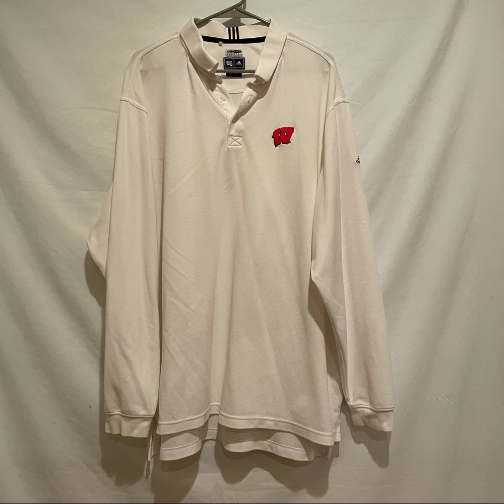 White long sleeve Badger shirt